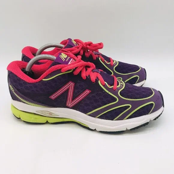 New Balance 851 Acteva Lite Running Sneakers Women's 6.5 Plum Pink Lime Low Shoe - Picture 1 of 11